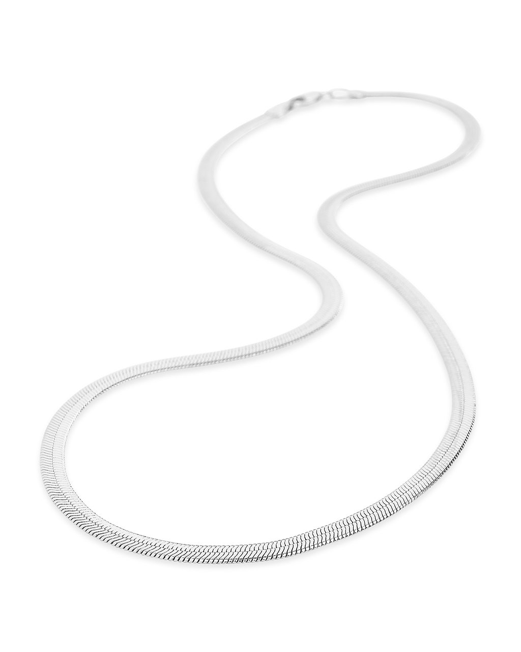 Sterling Forever Herringbone Chain by Sterling Forever