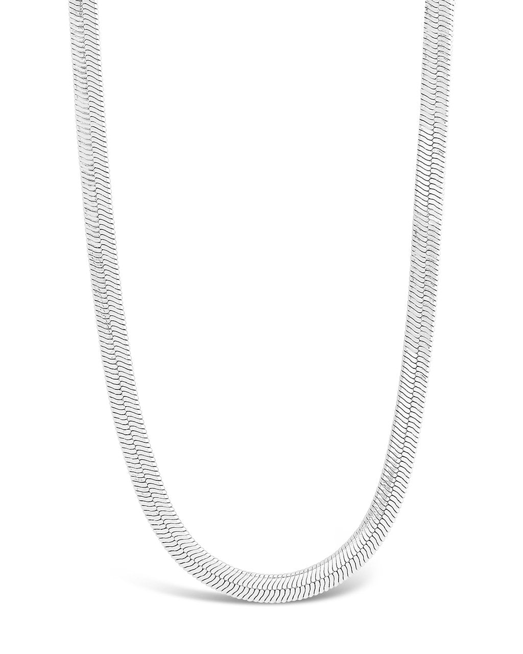 Sterling Forever Herringbone Chain by Sterling Forever