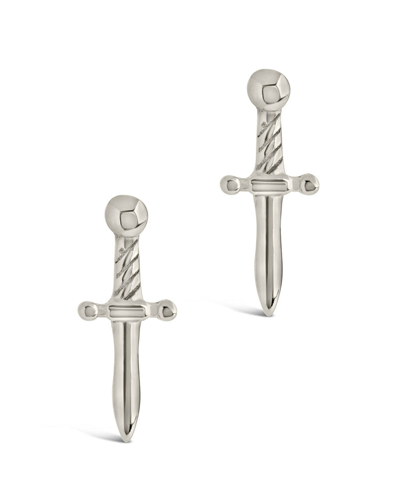 Sterling Forever Joan of Arc Studs by Sterling Forever