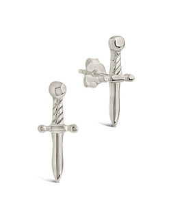 Sterling Forever Joan of Arc Studs by Sterling Forever