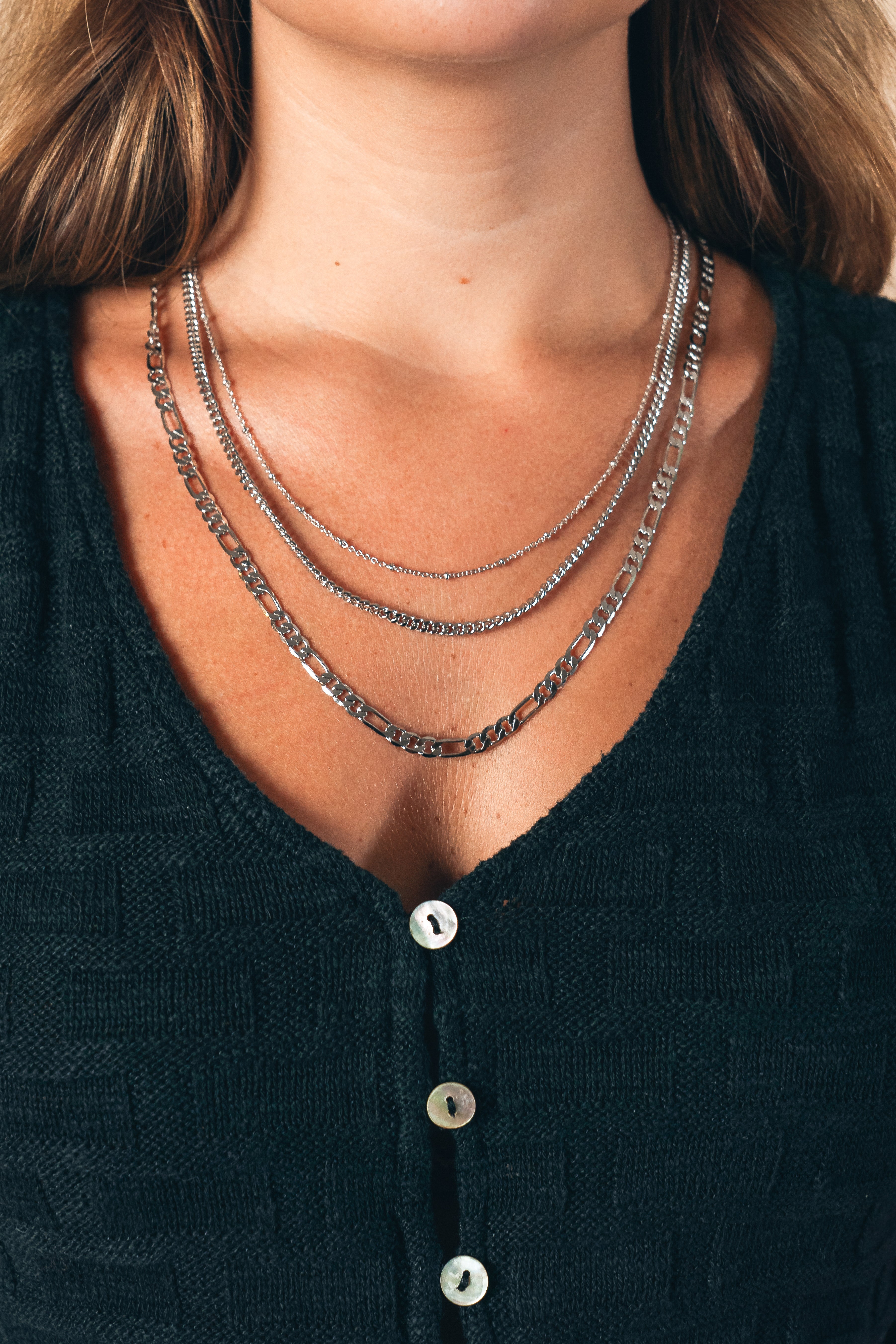 Sterling Forever Simple Layered Chains by Sterling Forever