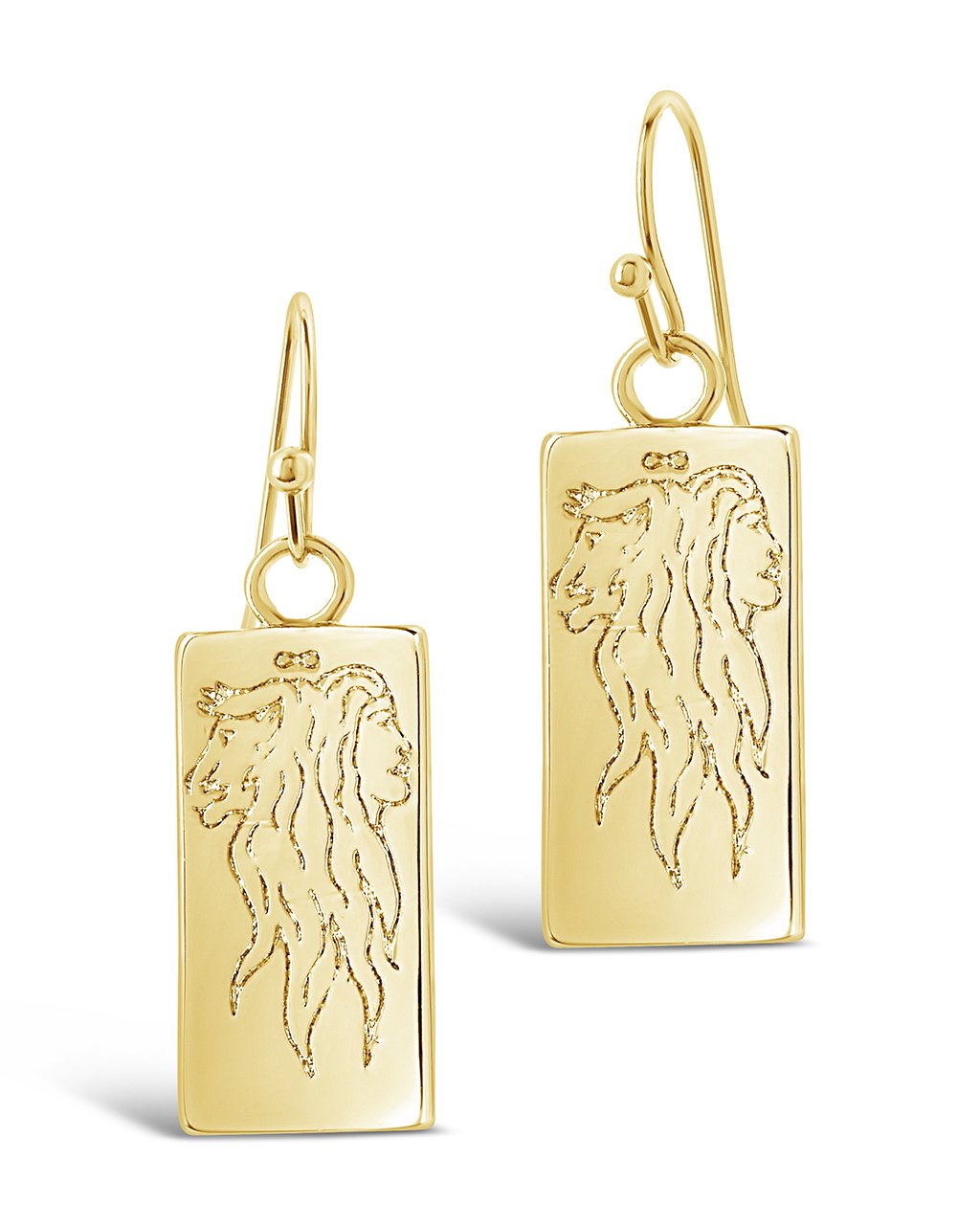 Sterling Forever Tarot Card Dangle Earrings by Sterling Forever