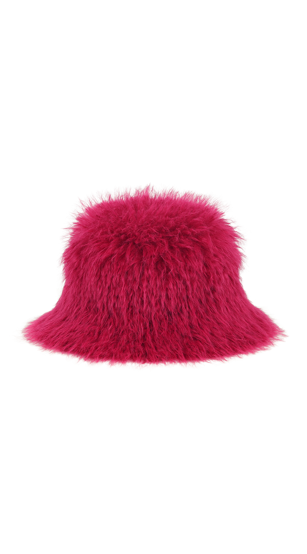 TYLERLAMBERT Bucket Hat SHAGGY BUCKET HOT PINK