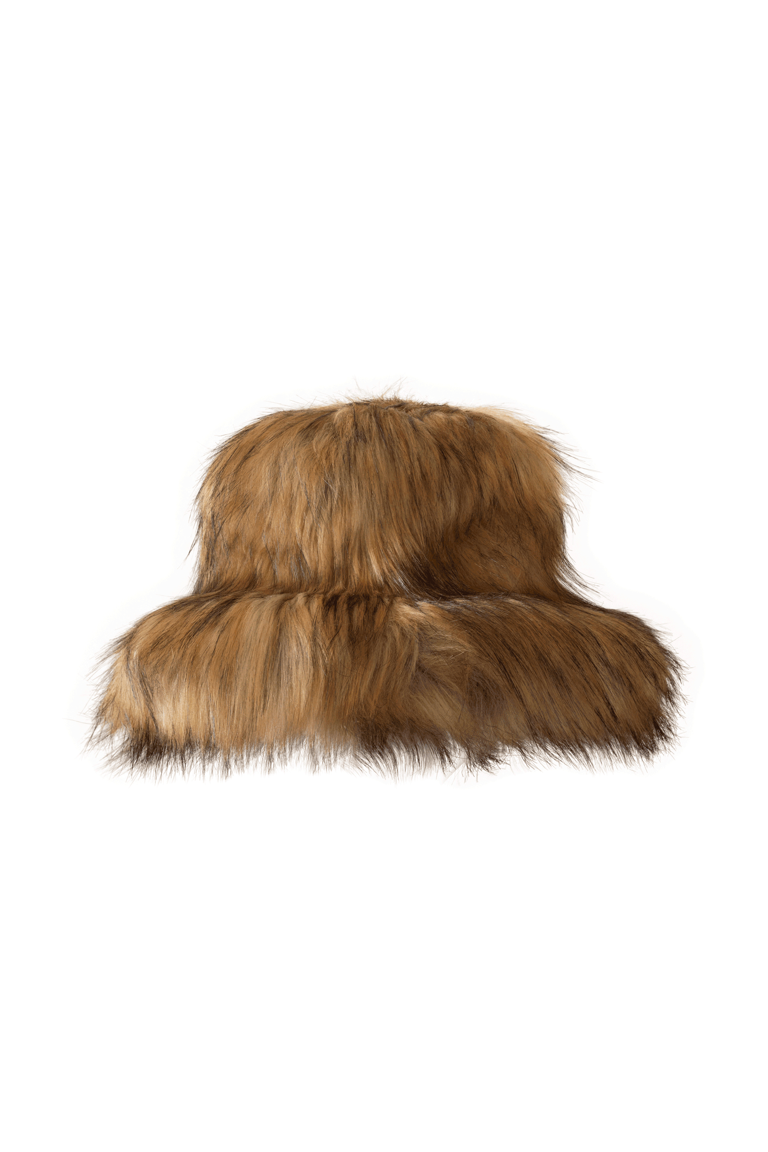 TYLERLAMBERT Hats FURRY BUCKET BROWN