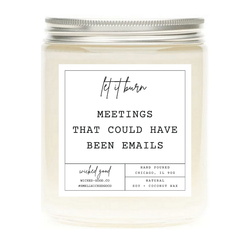 Wicked Good Perfume Meetings That Could Have Been An Email Candle by Wicked Good Perfume
