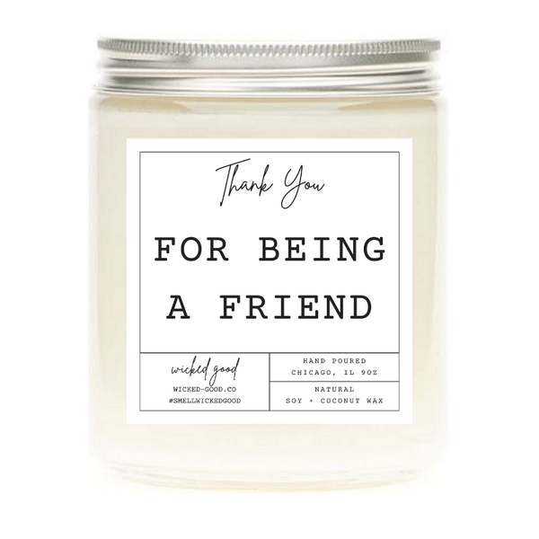 Wicked Good Perfume Thank You For Being A Friend Candle by Wicked Good Perfume